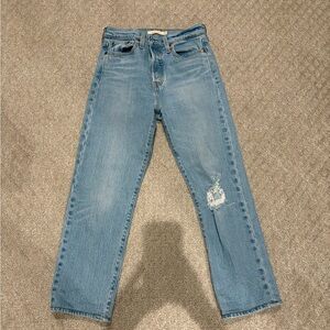 Levi's Light Blue Wedgie Straight Jeans size 26